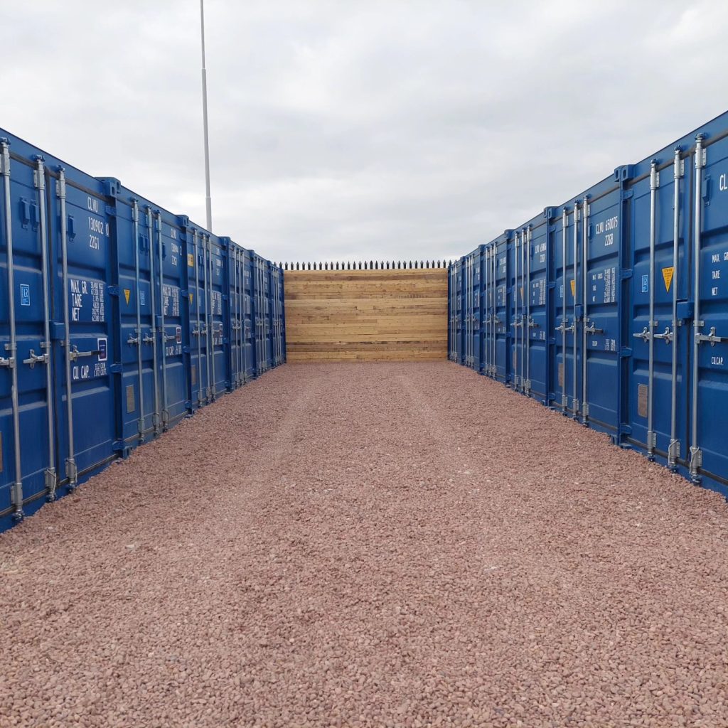 stored storage unit shipping container storage rental wirral 1